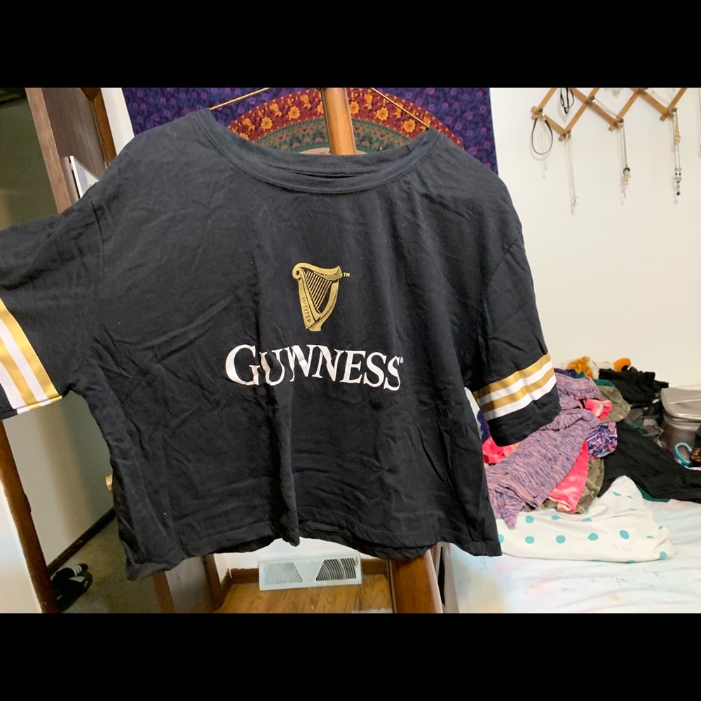 Guinness Brand Crop Top